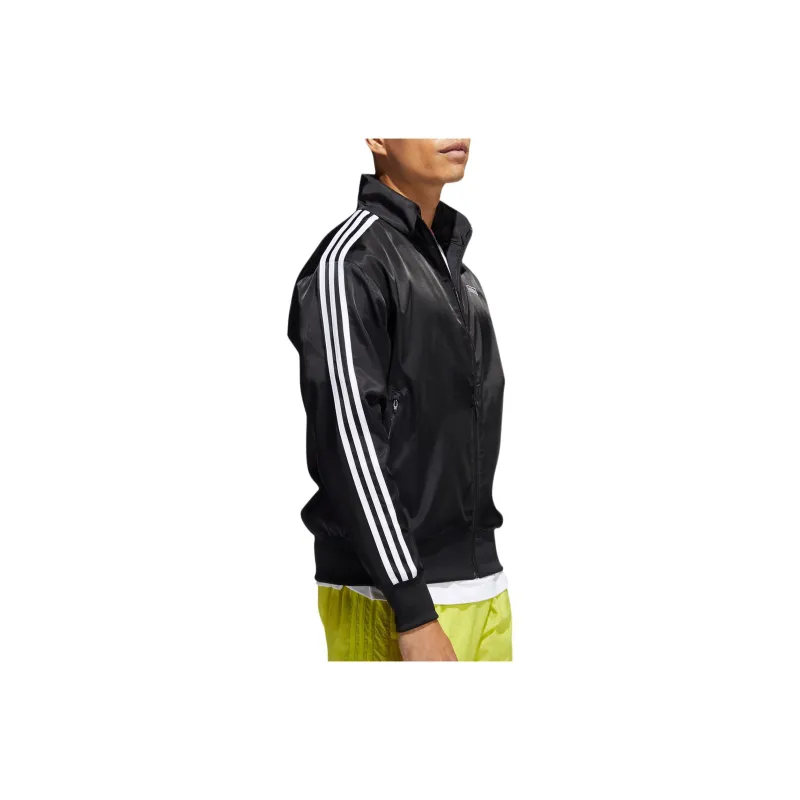 Adidas Originals SATIN FIREBIRD Jackets Men Black-2