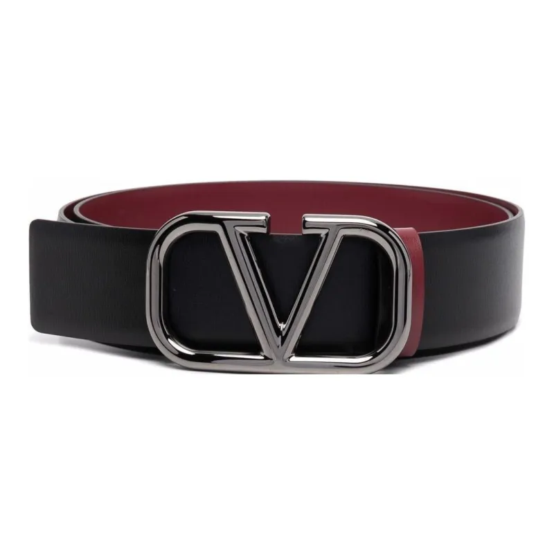 Valentino Leather Belts Men's Width 4cm-0