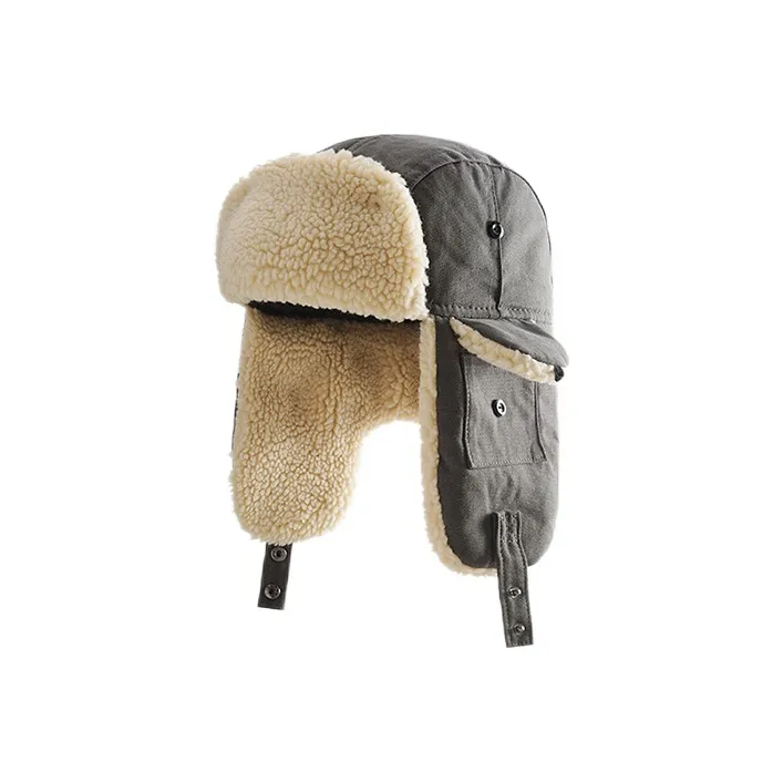 FREE RABBITⅡ Cotton Trapper Hats Unisex-1