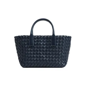 Bottega Veneta Cabat Intreccio Tote Bag Mini Space