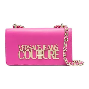 VERSACE JEANS COUTURE Polyester Crossbody Bag, Shoulder Bag Women's Pink