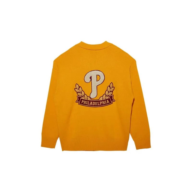 New Era FW22 Sweater Unisex Yellow-1