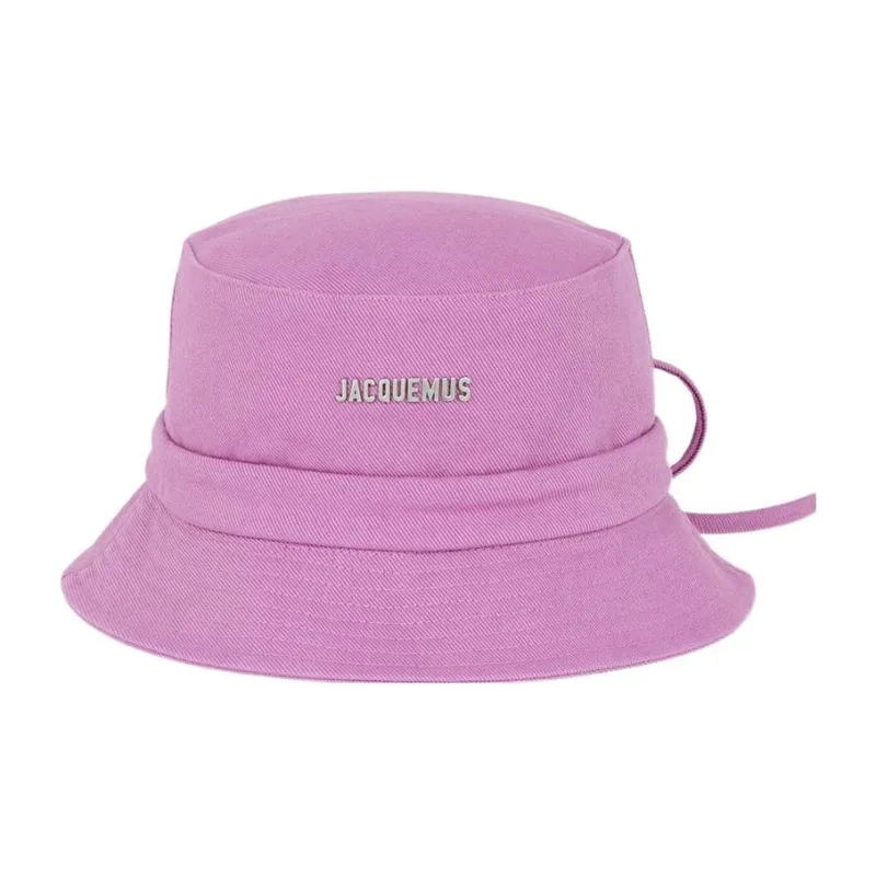 Jacquemus Le Bob Gadjo Bow Knotted Bucket Hat-0