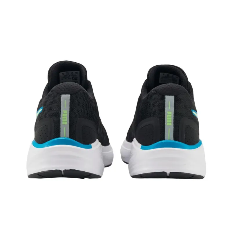 PUMA Anti-Slip Wear-Resistant Mid-Top Running Shoes Men's Black Green Blue-3