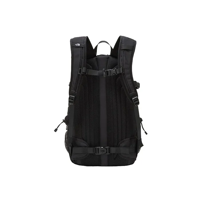 THE NORTH FACE Polyester Backpack Regular Unisex Black White Multicolor-2