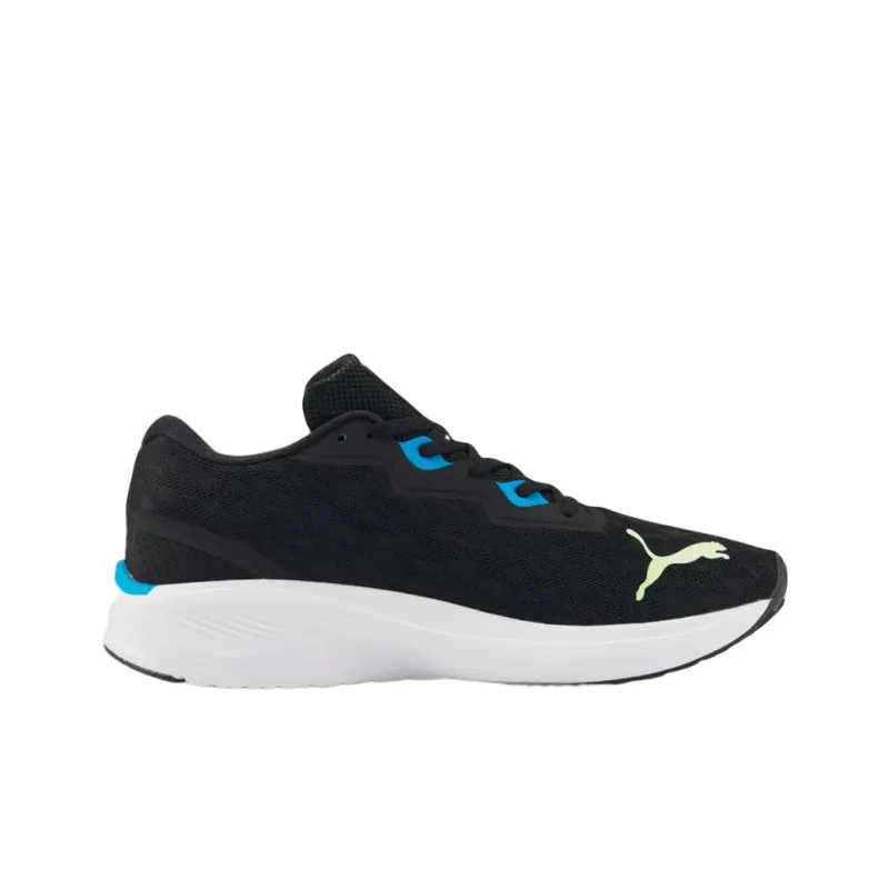 PUMA Anti-Slip Wear-Resistant Mid-Top Running Shoes Men's Black Green Blue-1