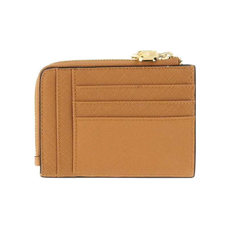 CHIARA FERRAGNI Eyelike Card Holder Women's Light Brown-1