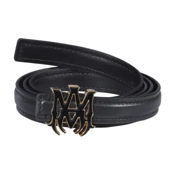 AMIRI Leather Belts Women's Black
