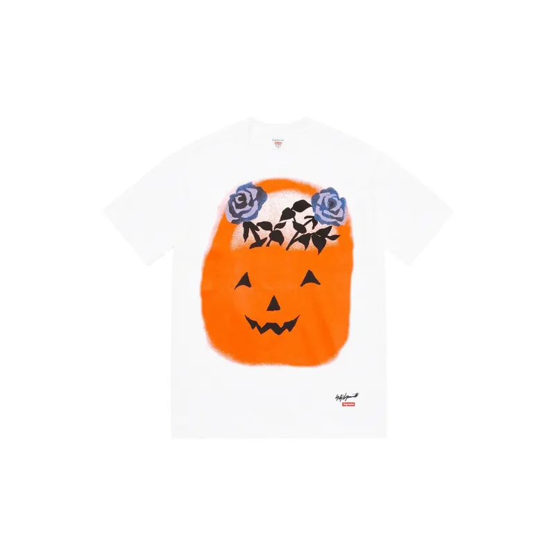 Supreme X Yohji Yamamoto Pumpkin Tee-1
