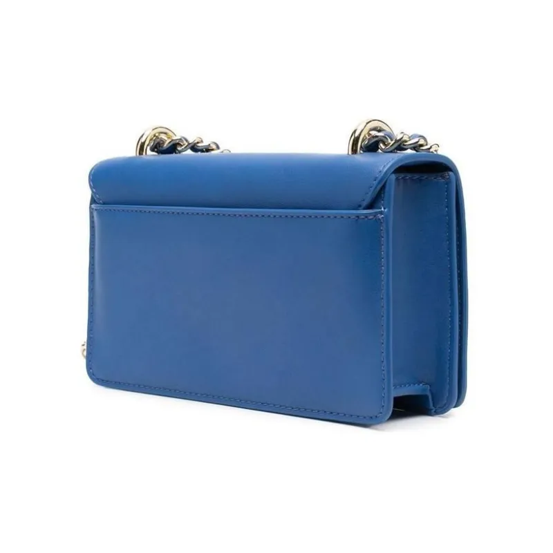 VERSACE JEANS COUTURE Polyurethane Shoulder Bag Crossbody Bag Women's Blue-1