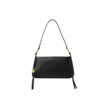 See By Chloe Tilda Smooth Cow Leather Baguette Bag Handbag, Shoulder Bag Women's Black
