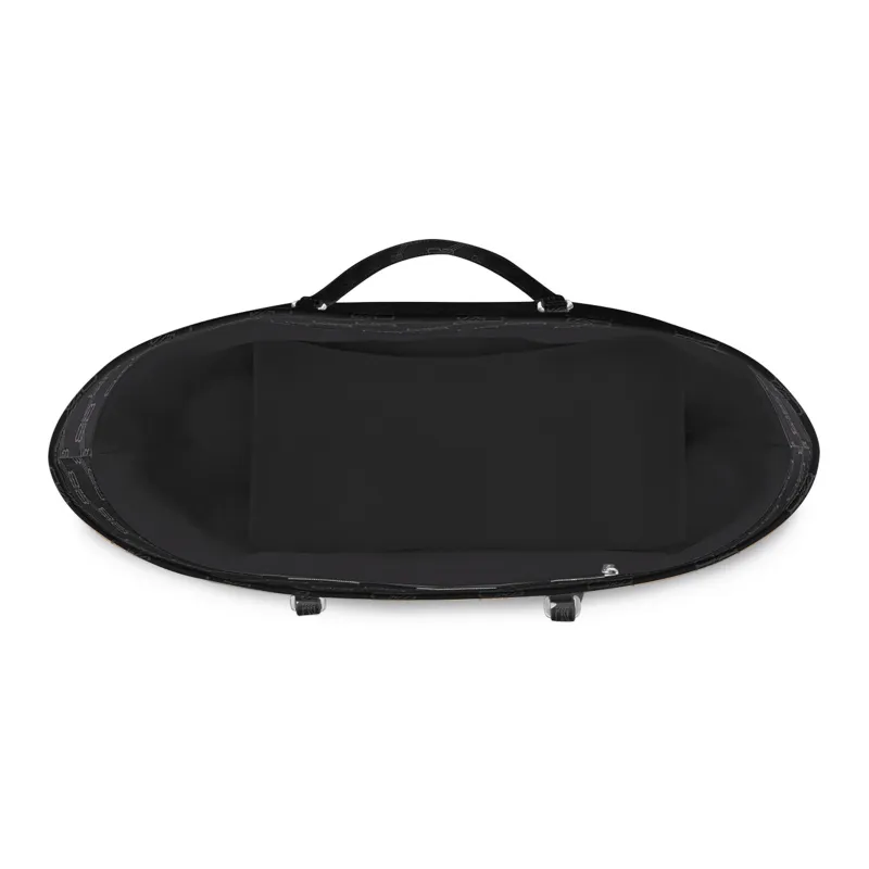 Balenciaga Coated Canvas Tote Bag Shopping Bag Shoulder Bag Handbag Large Size Men's Black-4