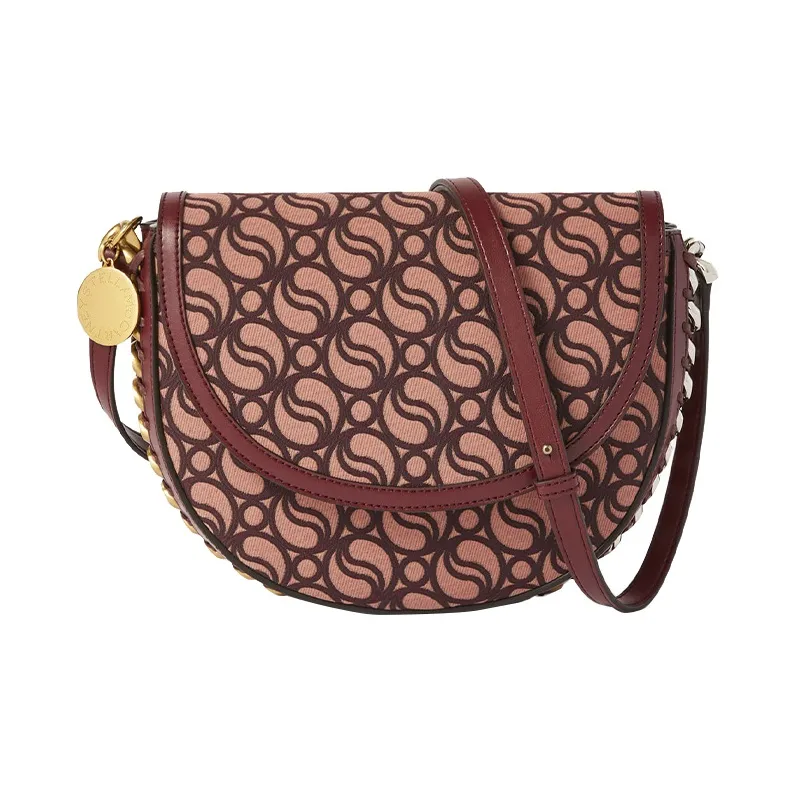 Stella McCartney Frayme Cotton Polyester Handbag Shoulder Bag Women's Multicolor-0