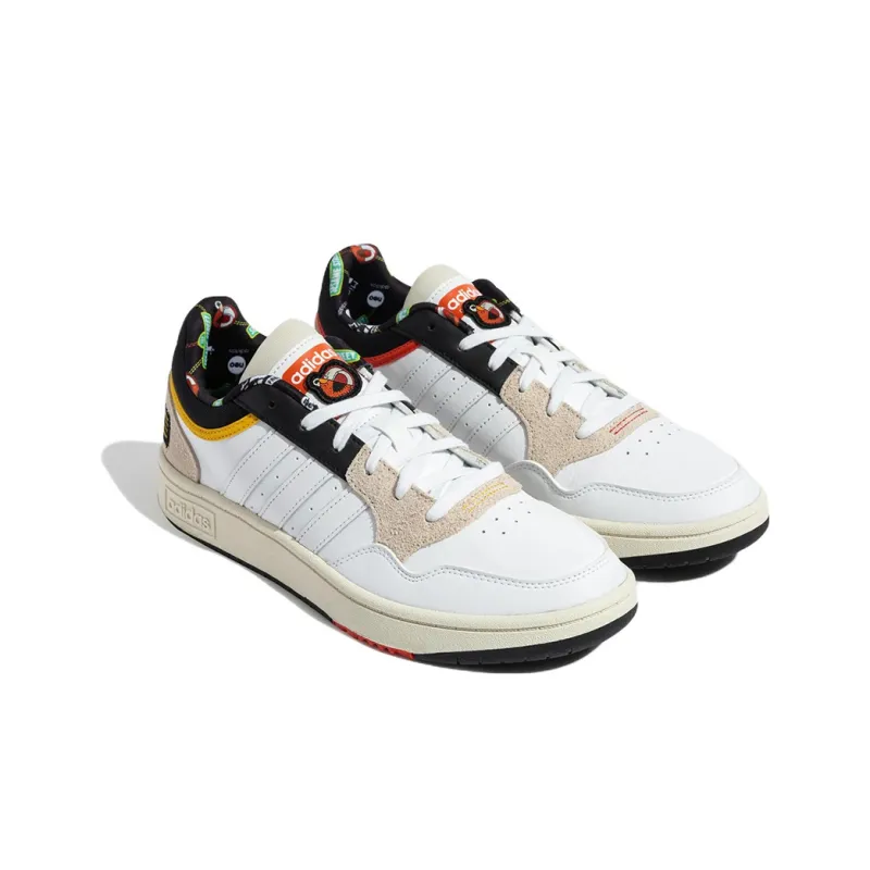 Adidas Neo X Sesame Street X Jf Neo Hoops 3.0 'White Black Beige'-2