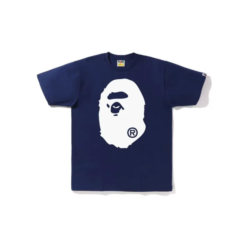 A BATHING APE Bicolor Big Ape Head Tee-2