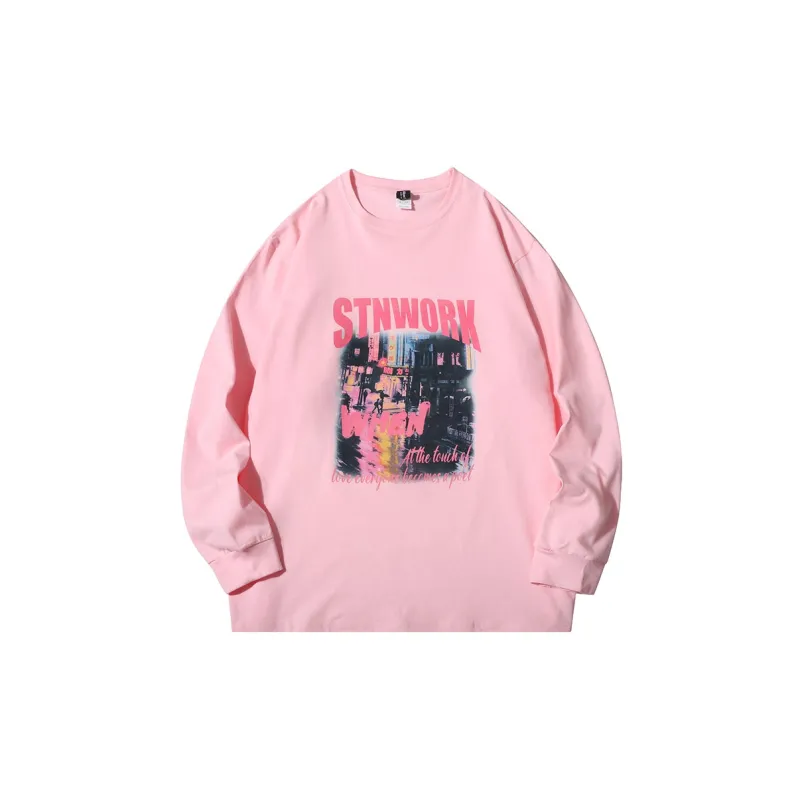 STNW Long Sleeved T Shirt Unisex-10
