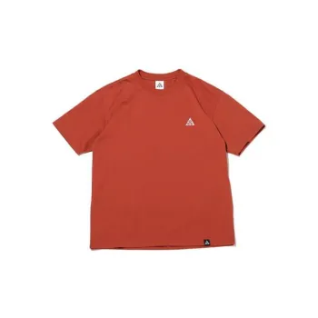 Nike Set in Sleeve T Shirt Men's Red Brown