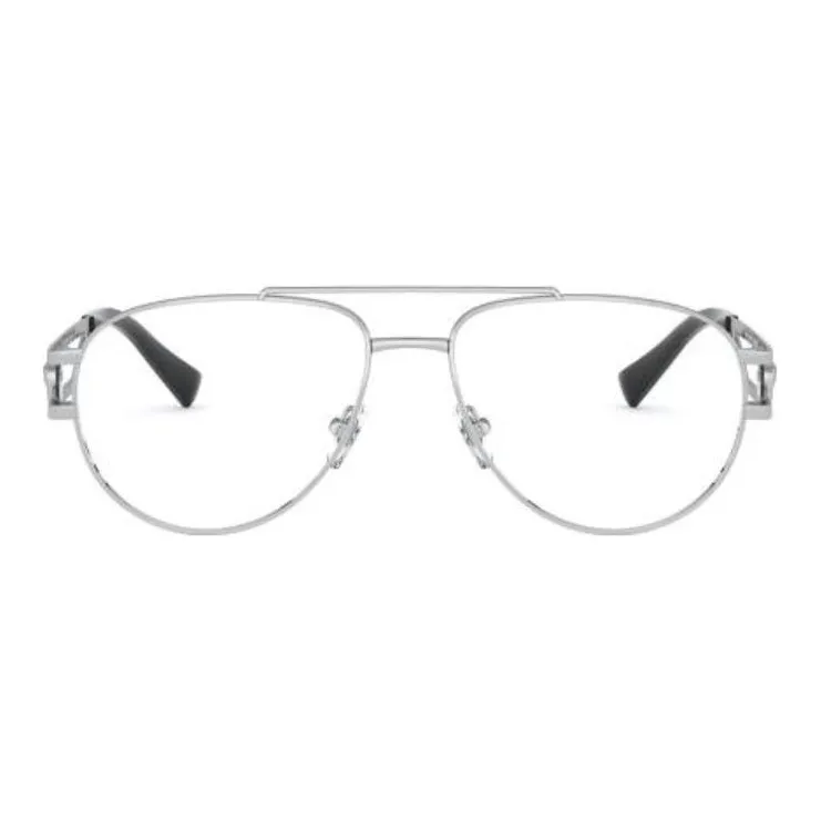 VERSACE Eyeglass Frames Men Silver-1