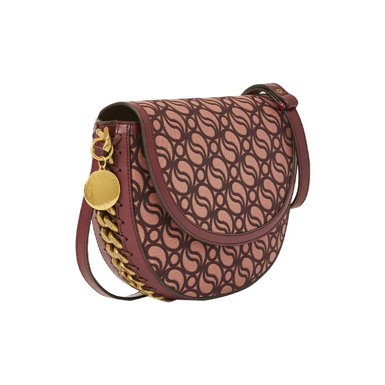 Stella McCartney Frayme Cotton Polyester Handbag Shoulder Bag Women's Multicolor-1