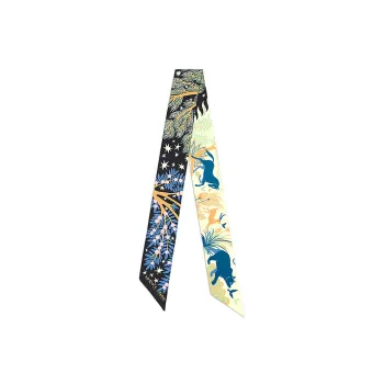 HERMES Twilly Silk Scarves Women's