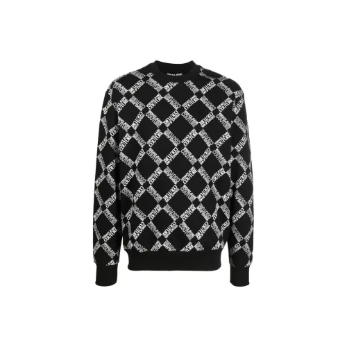 VERSACE JEANS COUTURE Sweaters Men Black