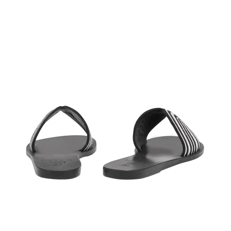 ANCIENT GREEK SANDALS Other Slip-Resistant Slide Slippers Women's Black White-3