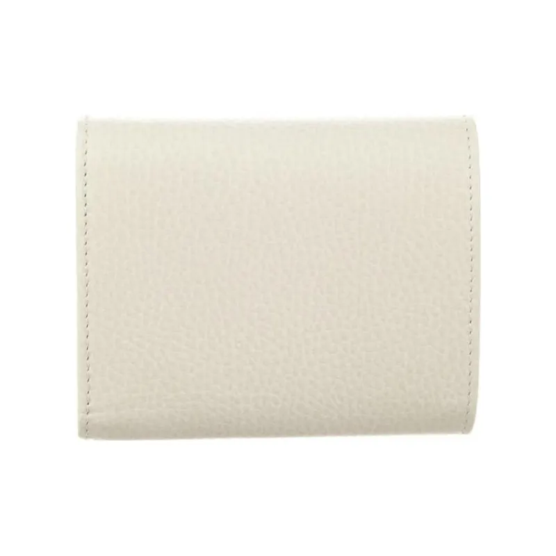 GUCCI Leather Coin Purses Wallets Women's White-2