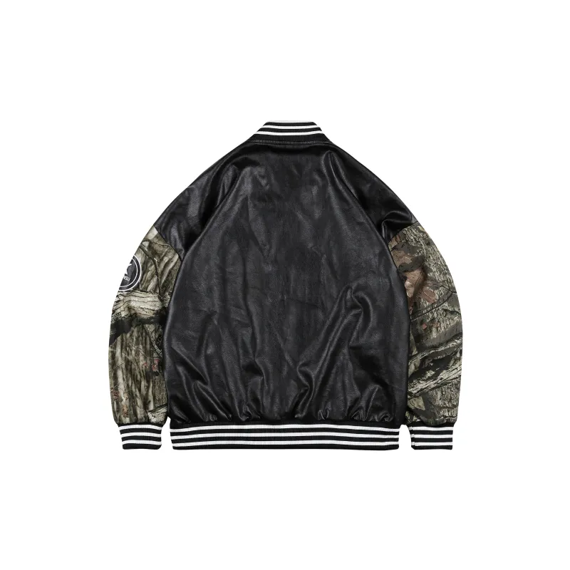 XINYINSU Baseball Jacket Unisex White-10
