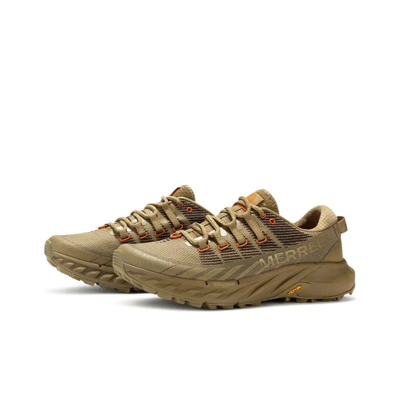 WILD THINGS x MERRELL Anti Slip And Wear Resistant Breathable Low Top Trail Running Running Shoes Men's Army Green-1