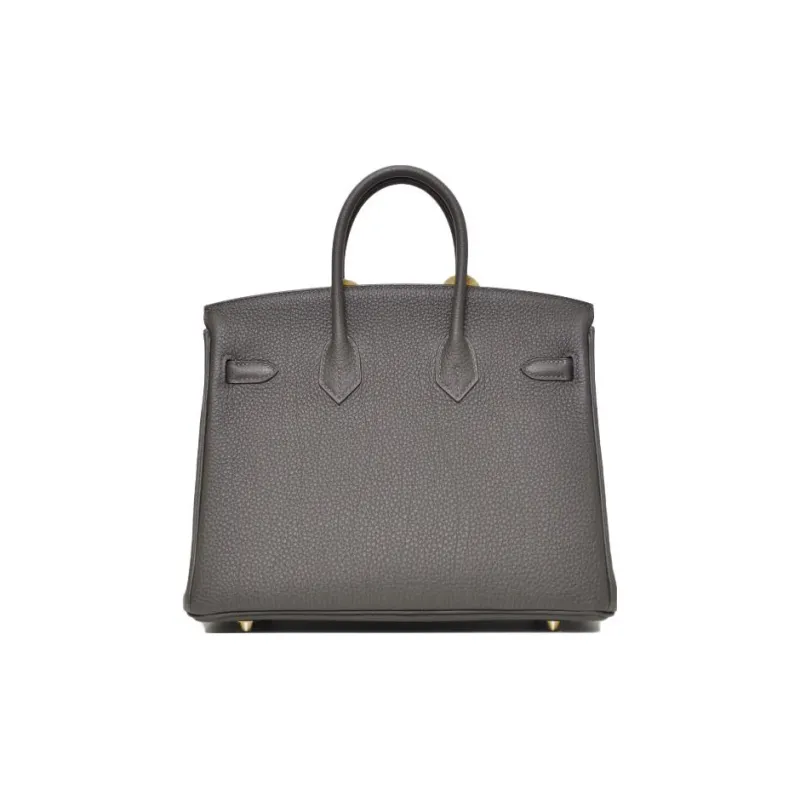 HERMES Birkin Togo Calfskin Birkin Bag Handbags Regular Women's C6 Vert De Gris Gray Green-1