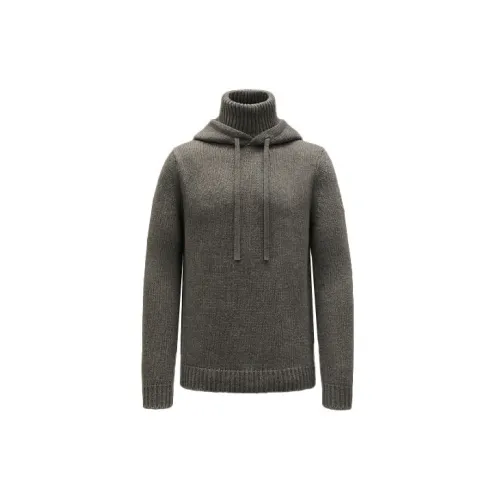 Moncler Cashmere Sweater Men Gray