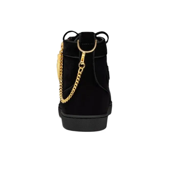CL LUBOTING Louis Skateboard Shoes Men's Black-3