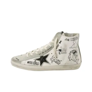 Golden Goose Skateboard Shoes Women's White