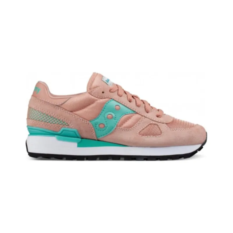 saucony Women's Shadow Original 'Pink Teal'-1
