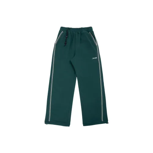 ADER ERROR Knitted Sweatpants Unisex Green