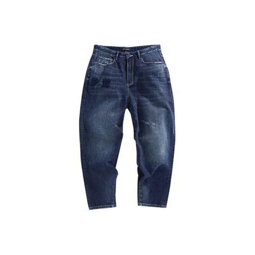 PEACEBIRD MEN Jeans Unisex Blue