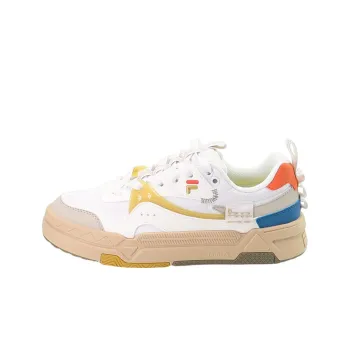 FILA FUSION Bank Skate Shoes 'White Yellow Gum' Women's