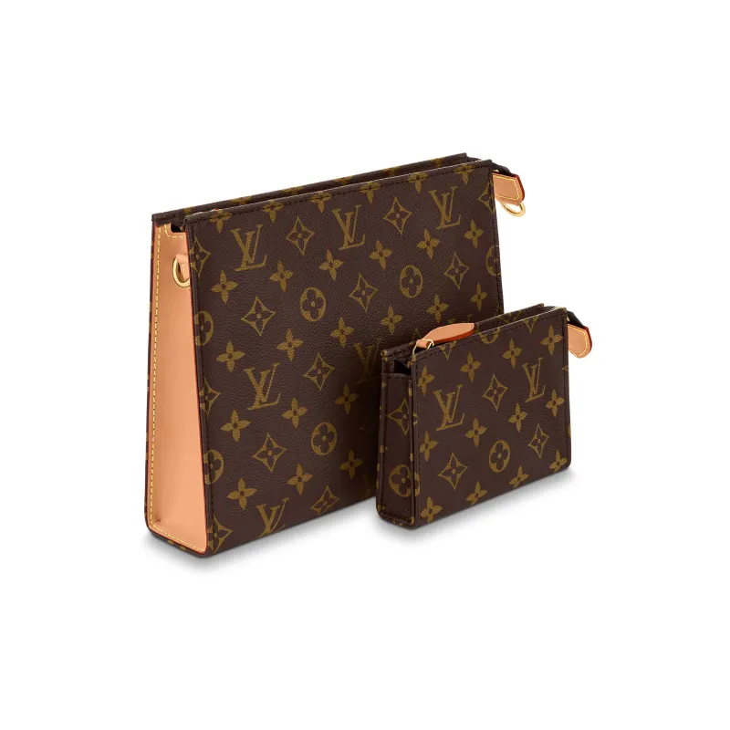 LOUIS VUITTON Toiletry Pouch On Chain Monogram-2