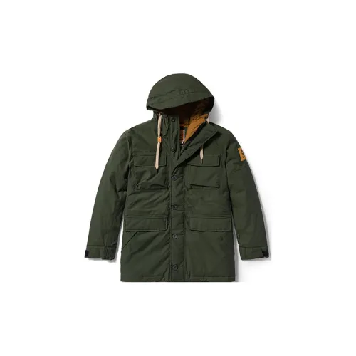 Timberland Down Jackets Men Suitcase Green