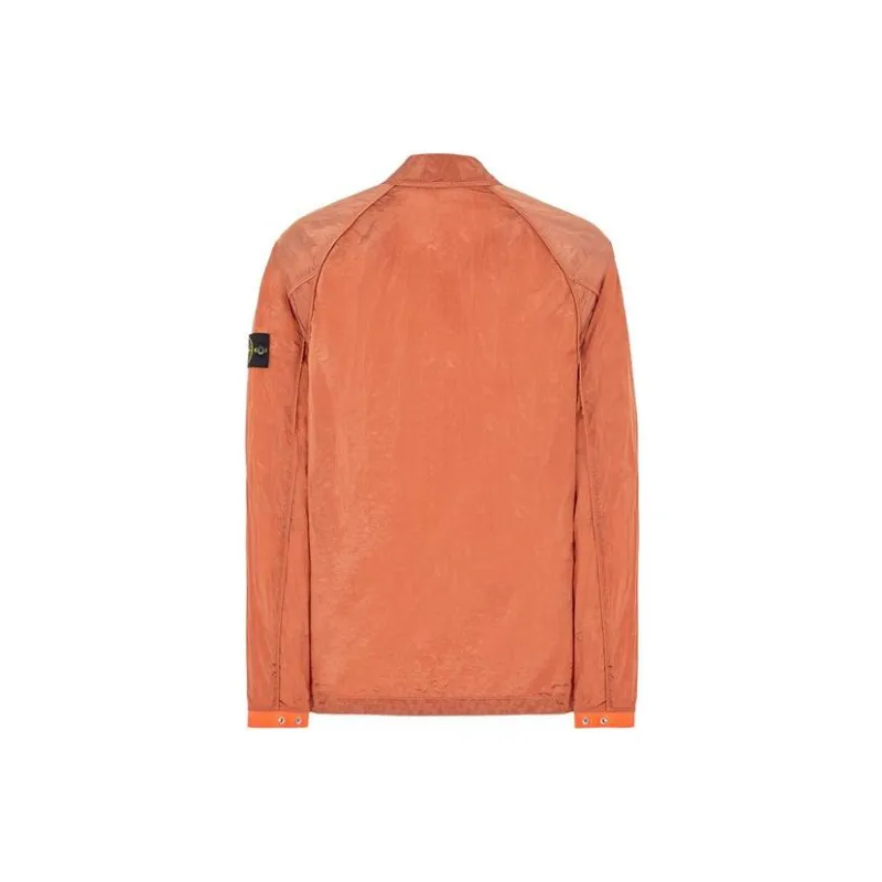 STONE ISLAND SS22 Jackets & Coats Men's Orange-1