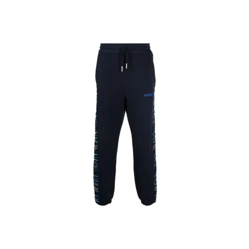 MISSONI Knitted Sweatpants Men Blue