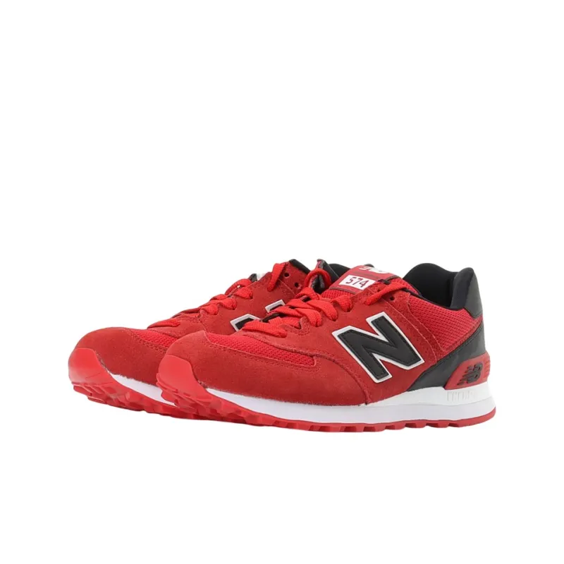 New Balance 574 Reflective Red Black-2