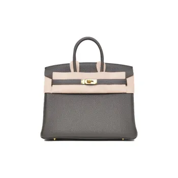 HERMES Birkin Togo Calfskin Birkin Bag Handbags Regular Women's C6 Vert De Gris Gray Green