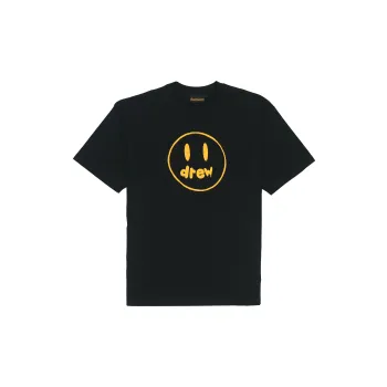 Drew House Smiley Collection T Shirts Unisex Black