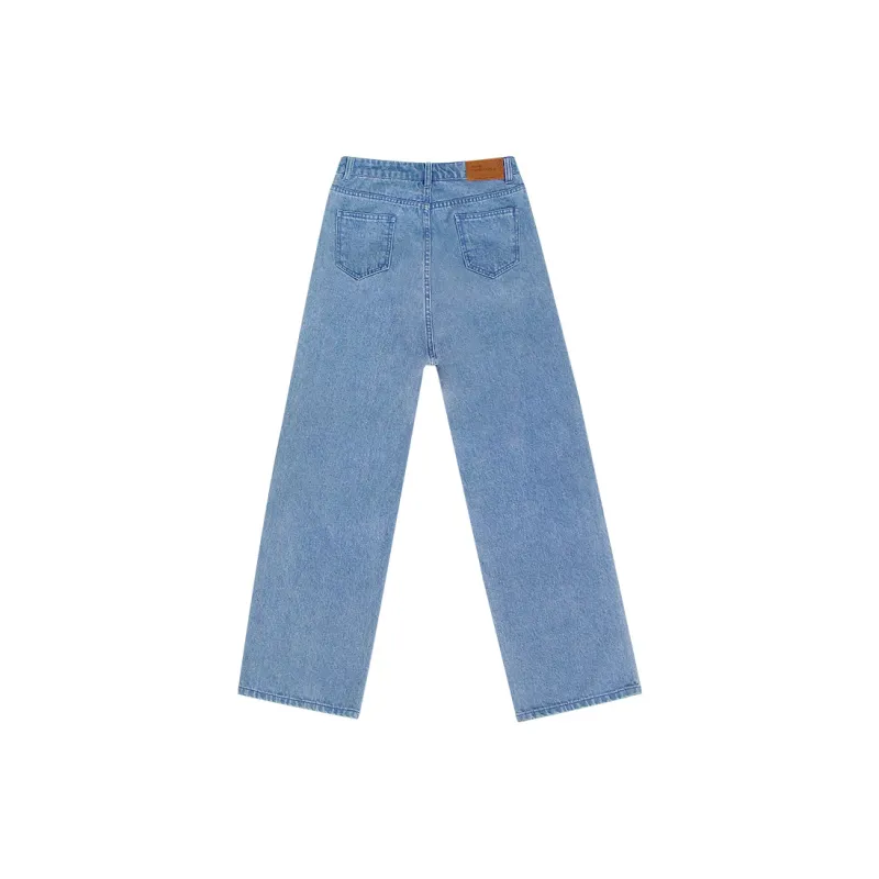 Pink Pineapple FW22 Jeans Women's Denim Blue-1