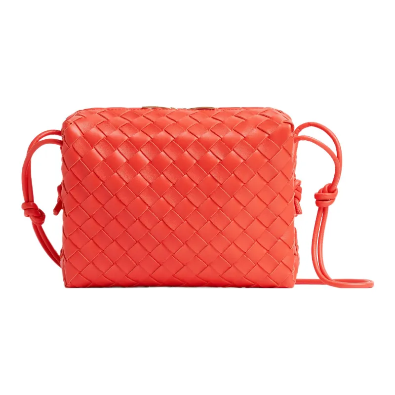 Bottega Veneta Loop Intrecciato Camera Bag Small Sunburst-0
