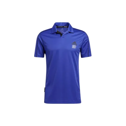 Adidas Polo Shirts Men Dark Purple