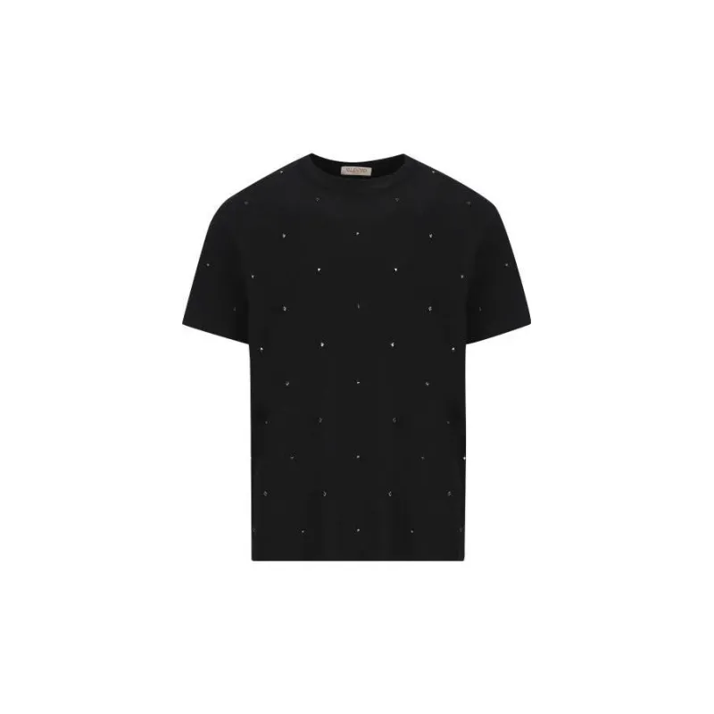 Valentino T-Shirts Men Black-0