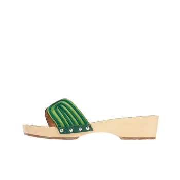 ANCIENT GREEK SANDALS Other Odor-Resistant Slide Slippers Women's Olive Green