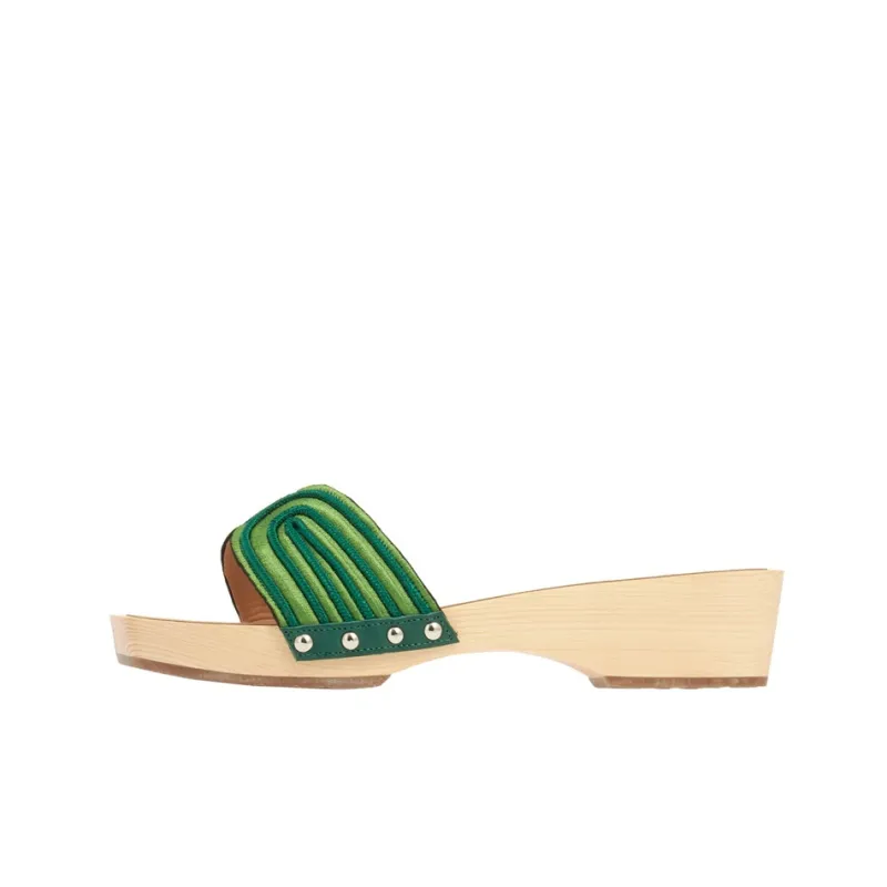 ANCIENT GREEK SANDALS Other Odor-Resistant Slide Slippers Women's Olive Green-0